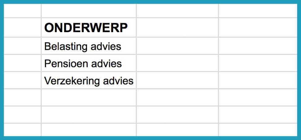 Zoekwoorden Onderzoek Stappenplan (Deel 1)